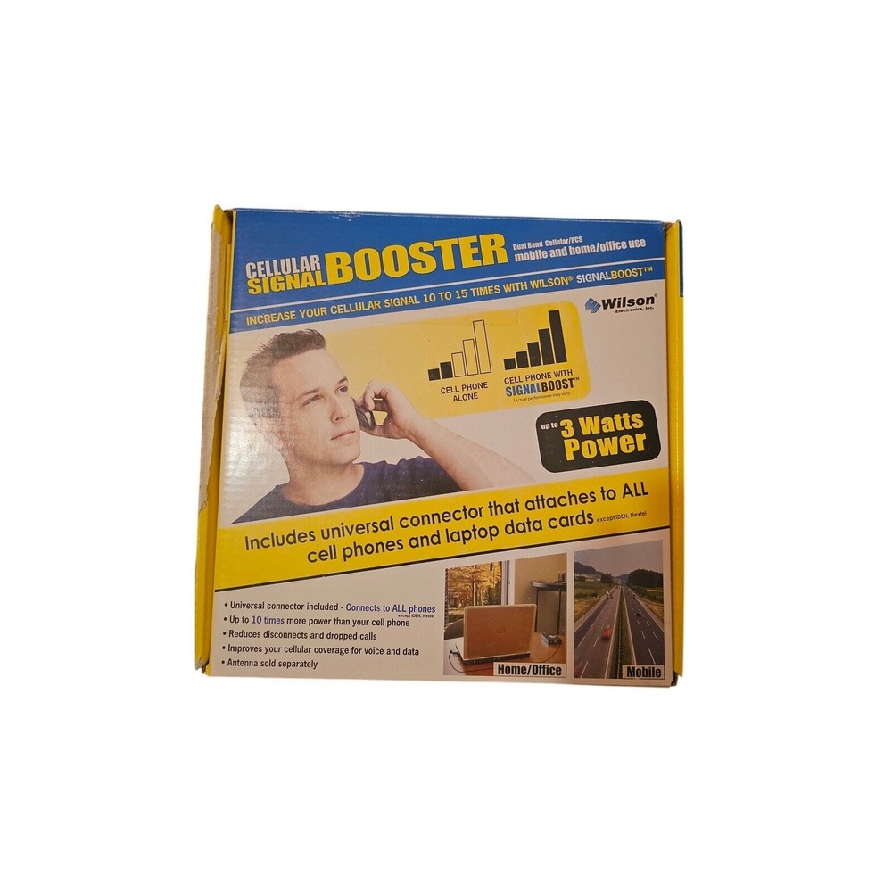 Wilson Electronics Signal Boost 800/1900 MHz‎ Amplifier - New open box